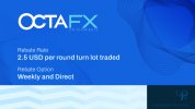 OctaFX Rebates