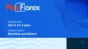 PaxForex Rebates