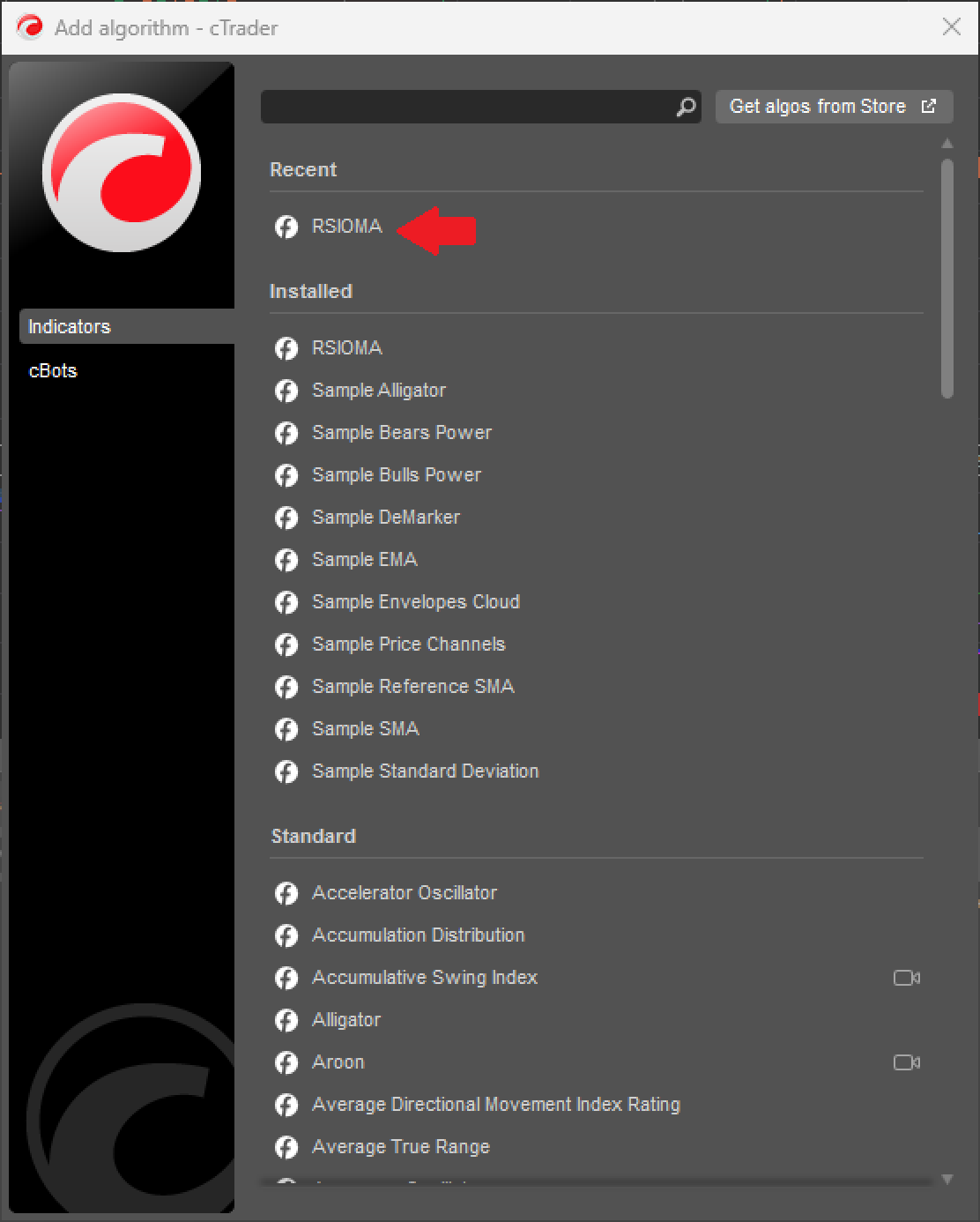 Tutorial on Installing cTrader Indicators