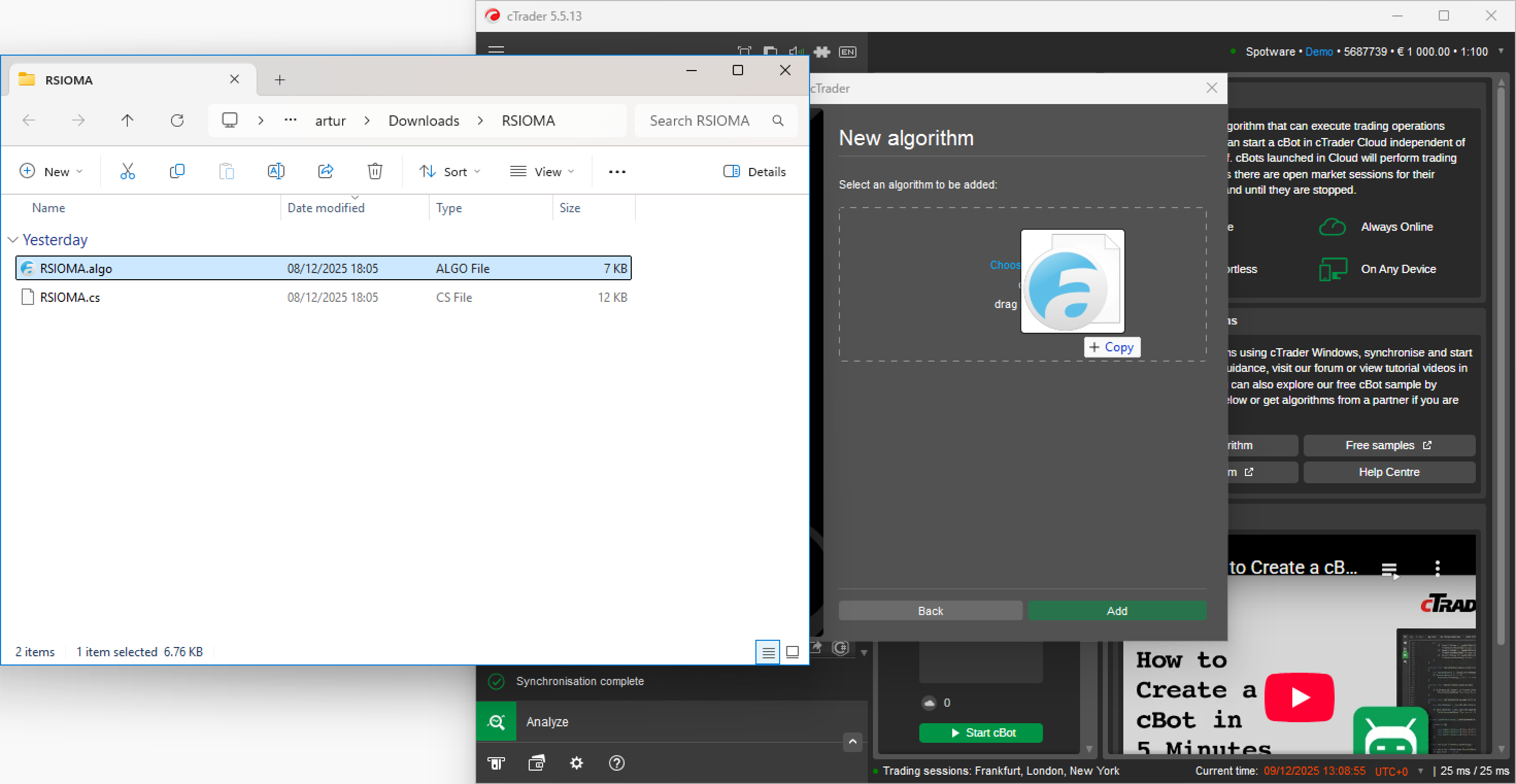 Tutorial on Installing cTrader Indicators