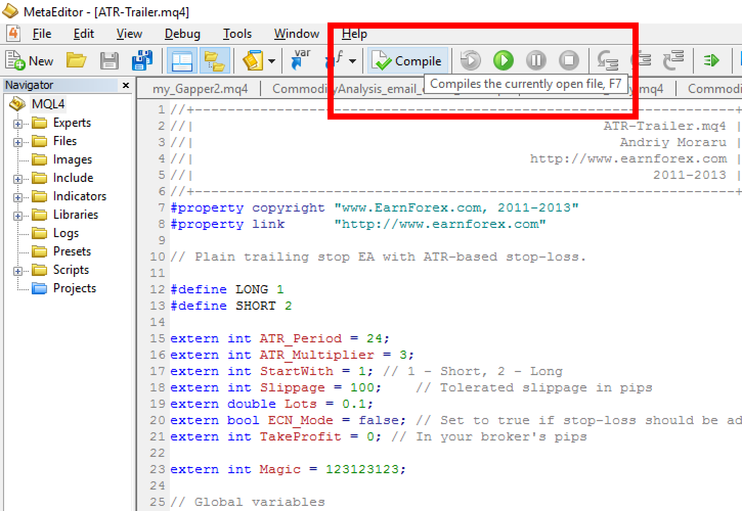 Metatrader Coding MetaTrader Indicators — Installation Tutorial