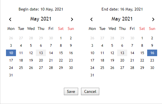 Calendario de MQL5.com: navegación en el tiempo
