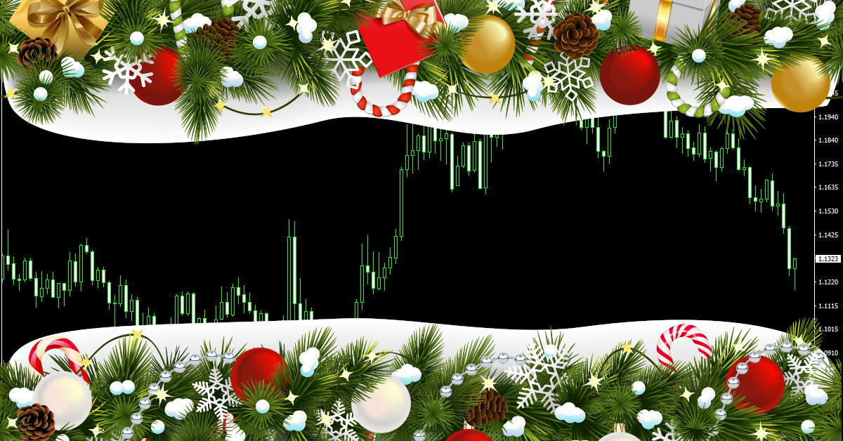 Статистика торговли валютой в канун Рождества