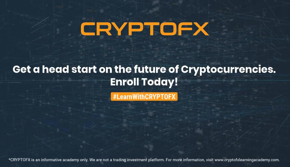 A still from CryptoFX Learning Academy promotional video