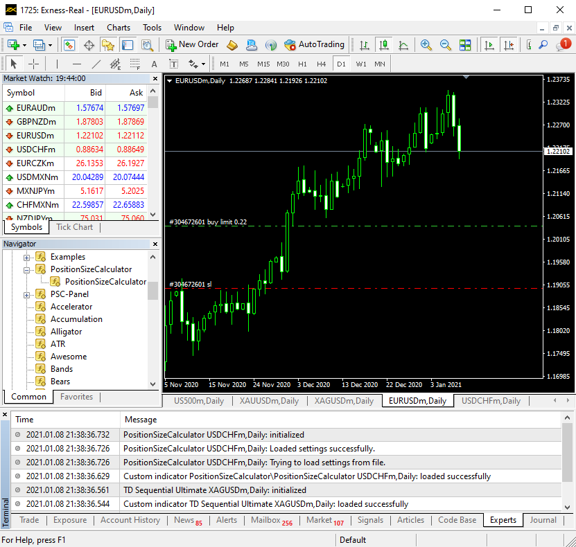 MetaTrader (MT4) Client Terminal